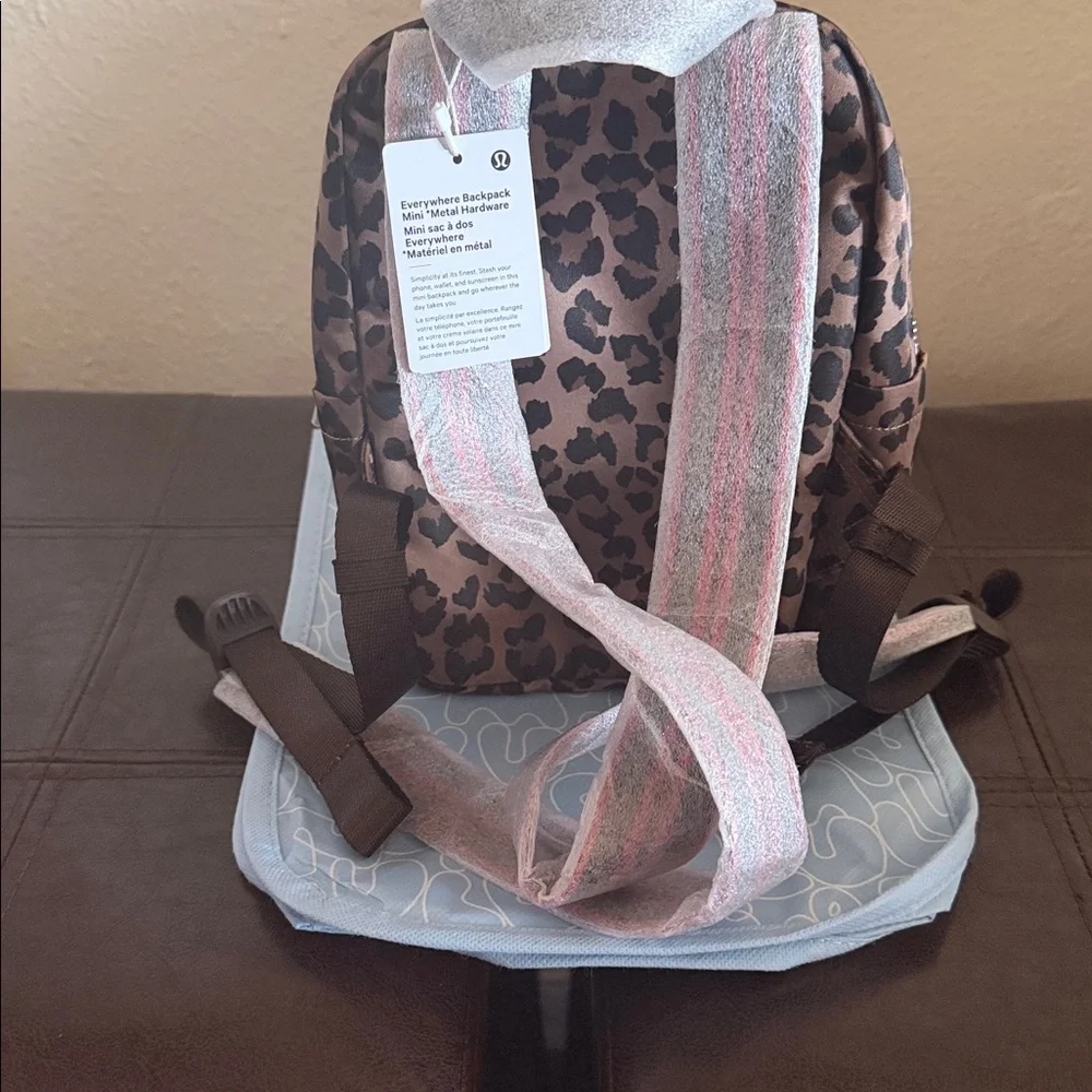 lululemon athletica Leopard Print Backpack